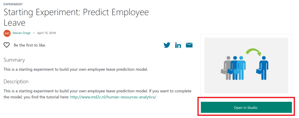 Predict employee leave starting model